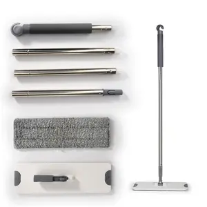 Masthome <span class=keywords><strong>New</strong></span> Microfiber Ướt Và Khô 360 Rửa Phẳng Lau Xô Cho Sàn Làm Sạch Ma Thuật Lau - Product Image 5