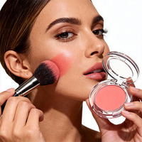 Poudre minérale libre bronzante et contouring longue tenue, maquillage minéral pigmenté, marque privée personnalisée