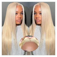 Pelucas de Cabello Humano Virgen de 200 Densidades con Encaje Completo, Cabello Natural Vietnamita Real Afro, Pelucas con Diadema de Encaje HD para Mujeres Negras, Talla Pequeña/Grande