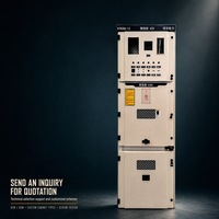 Armoire de distribution électrique 630A triphasée, Tableau d'alimentation haute tension, Appareillage haute tension métallique IP4X