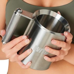 TopSupply <span class=keywords><strong>8kg</strong></span> haltère tasse lourde en acier inoxydable 6kg haltère surpoids tasse à eau Fitness maison salle de sport créatif 10kg haltère tasse - Product Image 1