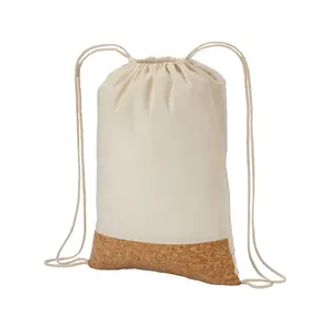 Borsa in cotone e sughero, merchandising sostenibile - Product Image 3