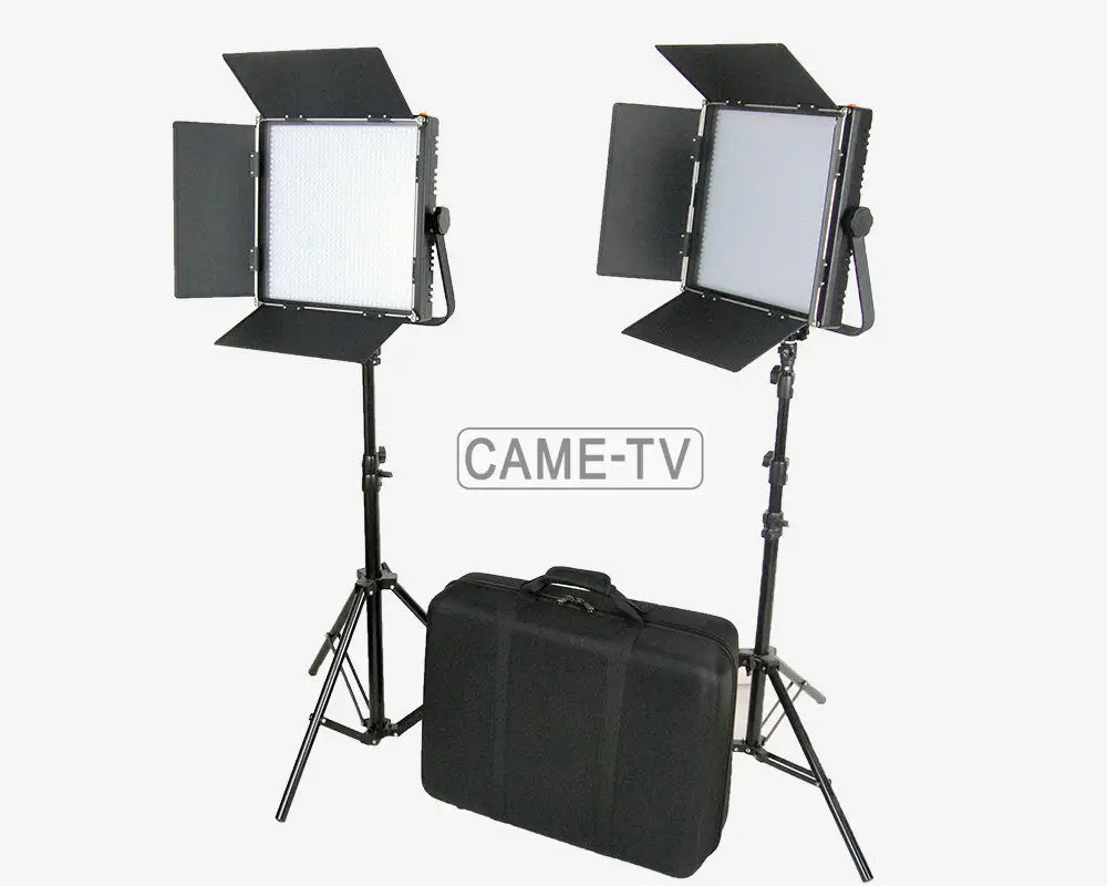 CAME-TV Photographic Panel Light High CRI Bi-Color 2 X 1024 LED Video Light for film studio video Light