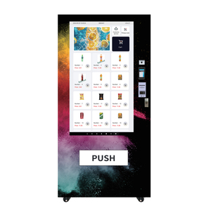 Máquina Expendedora de Gran Capacidad con 60 Ranuras, Pantalla Táctil de 55 Pulgadas, Máquina Expendedora Refrigerada para Bebidas y Aperitivos - Product Image 1