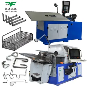 2-16mm automatic computer multiaxis wire bending machine.auto wire bending machine 12 mm
