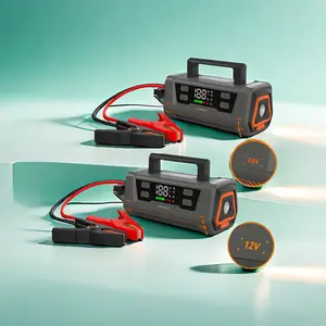 מתנע קפיצה לרכב רב תכליתי 12V עם פלאש ויציאת USB נייד 18000MAH כוח חירום להגברת סוללת סוללה התחלת קפיצה