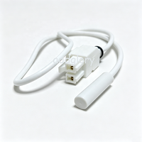 Sonde universelle de dégivrage pour réfrigérateur, capteur de température en acier inoxydable et plastique, compatible Hisense, Ronshen, Frestech, Midea
