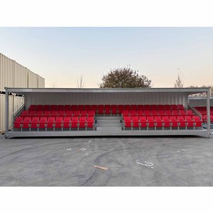 Graderías Portátiles Modulares para Estadios, Contenedores con Techo para Espectadores de Fútbol y Otros Deportes - Product Image 5