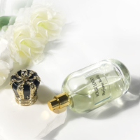 Bouteille de parfum vide cylindre unique clair 100ml emballage cosmétique bouteille de pompe de lotion bouteilles de parfum transparentes en verre