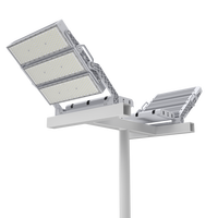 Fabricante Profesional, Personalización OEM, Lámpara LED para Estadios de 1800W, IP66, 140lm/W, Bajo Deslumbramiento, Iluminación para Recintos Deportivos al Aire Libre