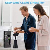 Système d'irrigation auriculaire entièrement automatique et sécurisé pour nettoyer les oreilles à domicile – Kit électrique de retrait de cérumen pour soins personnels