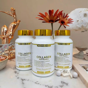 OEM-ondersteuning voor huidverlichtende collageenproducten voor volwassenen met vitamine C, anti-verouderingssupplement voor een stralende huid - Product Image 4