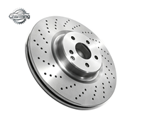 Premium OEM-Ersatzteil OE # 2304210712 2214211812 Gebohrte Belüftete Beschichtete Scheibenbremse für Mercedes CL C216 SL R230 Sportwagen, Neu