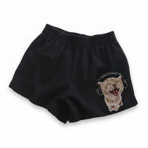 กางเกงขาสั้นของผู้หญิงกางเกงขาสั้นลำลองระบายอากาศได้ดีมีสไตล์พิมพ์ลาย3D - Product Image 1