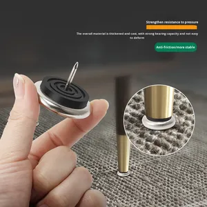 Almohadillas de Fieltro para Muebles, Antideslizantes, Reductoras de Ruido, Ajustables, de Plástico de Doble Capa, para Sofá, Mesa y Silla, Resistentes a la Humedad - Product Image 2