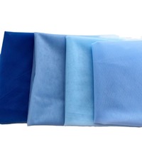 Tissu de draperie en maille douce haute densité pour plafond, décoration de scène pour chaise de maternelle et de mariage, draperie décorative 001