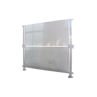 Coupe de tôle perforée en acier inoxydable SS 316/304 de haute qualité traitant la plaque de maille en métal à des fins décoratives industrielles