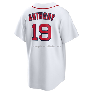 Camiseta <span class=keywords><strong>de</strong></span> Béisbol Bordada al por Mayor <span class=keywords><strong>de</strong></span> los <span class=keywords><strong>Boston</strong></span> <span class=keywords><strong>Red</strong></span> <span class=keywords><strong>Sox</strong></span> <span class=keywords><strong>de</strong></span> EE. UU. # 19 Roman Anthony # 16 Jarren Duran # Ropa <span class=keywords><strong>de</strong></span> Softbol 34 David Ortiz - Product Image 2