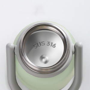 Termo <span class=keywords><strong>Xile</strong></span> de 2L de Acero Inoxidable con Aislamiento Térmico de 6 a 12 Horas, Diseño Moderno, Lonchera al Vacío con Asa y Cuchara Grande - Product Image 4
