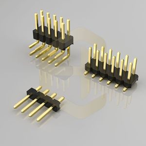Connecteur de broches mâle PZ254-1-20-W-8.5, à angle <span class=keywords><strong>droit</strong></span> 90 degrés, à une rangée, pas de 2,54 mm - Product Image 2