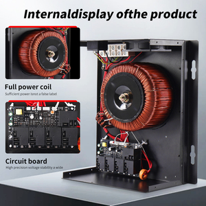 Regulador de Voltaje Automático (AVR) Monofásico de Pared TMP 5000VA CA Tipo Relé SVC 90-280V - Product Image 3