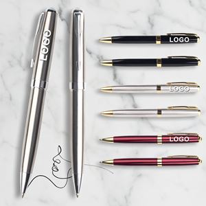 Nuevo Bolígrafo de Metal de Alta Calidad con Grabado de Marca, Bolígrafo Personalizado con Logotipo para Regalos Promocionales - Product Image 1
