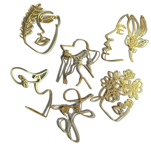 Suministros para decoración <span class=keywords><strong>de</strong></span> pasteles: Adorno <span class=keywords><strong>de</strong></span> acrílico con diseño <span class=keywords><strong>de</strong></span> rostro <span class=keywords><strong>de</strong></span> <span class=keywords><strong>mujer</strong></span>, estilo INS, para el borde del <span class=keywords><strong>pastel</strong></span>. - Product Image 1