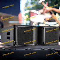 Système audio professionnel de haut-parleurs en ligne à deux voies passifs à double 10 pouces, enceinte de haut-parleurs en ligne T210