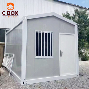 บ้านสำเร็จรูป Cbox ดีไซน์ใหม่ ขนาด 20 ฟุต แบบถอดประกอบได้ พร้อมหลังคาทรงจั่ว สำหรับลานบ้าน - Product Image 2