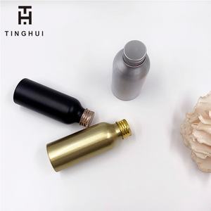 ขวดอลูมิเนียมเปล่าพร้อมฝาเกลียวอลูมิเนียม 30 มล./50 มล./100 มล./150 มล. ขวดโลชั่นเปล่า ขวดเครื่องสำอาง ขวดโลหะแบบเติมได้ - Product Image 6