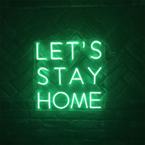 Custom restiamo a casa supporto delle insegne al neon personalizzando diversi caratteri per decorare le camere da letto al neon - Product Image 4