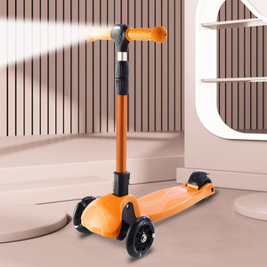 Patinete de pedales para niños de 3 años en adelante, altura ajustable, plegable para niños - Product Image 4