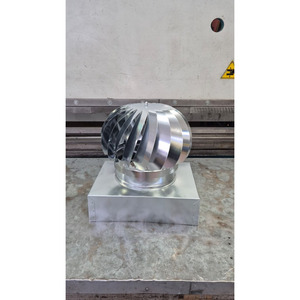 Campana de Ventilación Rectangular para Chimenea, de Acero Galvanizado, Industrial, para Techo, Independiente, para Extracción de Gases de Combustión y Aire - Product Image 2