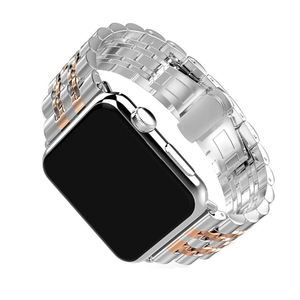 Correas de acero inoxidable Appel Watch para Apple Watch Series 4 3 2 1 - Product Image 6