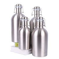 Fût à bière métallique de grande capacité pour usage domestique, bar ou pub