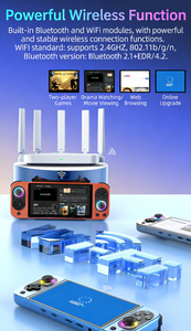 Consola de Videojuegos Portátil D50MAX con Pantalla Táctil de 5 Pulgadas, Salida HD, Joysticks Dobles, RGB, 3GB de RAM, 64GB, Wi-Fi - Product Image 3