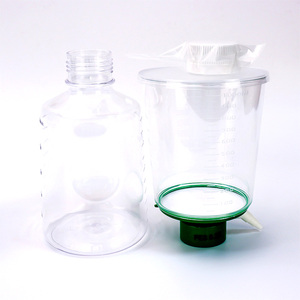 Ensemble de filtration sous vide stérile jetable en plastique OEM PES Degao 0,22 µm 50 ml/500 ml/1000 ml pour dispositif de filtration liquide de laboratoire - Product Image 3