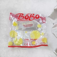 Ballon Bobo transparent en PVC de 24 pouces, vente chaude 2026, ballon rond transparent en plastique Bobo pour décoration de fête, livraison directe