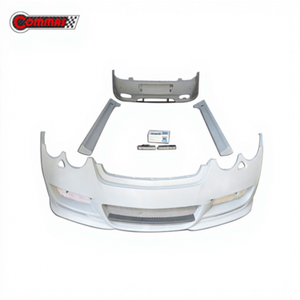 Kit de Carrocería de Fibra de Vidrio 2005-2013, Actualización al Estilo HM para Bentley Flying Spur, Parachoques Delantero, Faldones Laterales, Luces LED, Parachoques Trasero - Product Image 1