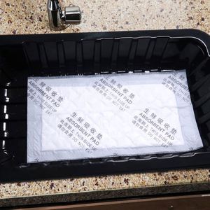 Sacs d'emballage alimentaire en PE de qualité alimentaire écologiques en gros, tampons absorbants pour l'eau, le sang et la viande à usage domestique - Product Image 1