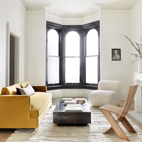 Sofá Seccional Modular Reclinable Geju de Tela, Estilo Retro Americano Moderno, 3 Plazas, Esponja, Acero Inoxidable, Ideal para Apartamentos Pequeños