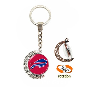 Vente en gros de porte-clés en métal avec logo d'équipes de football américain <span class=keywords><strong>NFL</strong></span>, porte-clés en métal avec logo d'équipes <span class=keywords><strong>NFL</strong></span> KC - Product Image 5