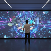 Jeux interactifs pour enfants Jeux muraux interactifs Projection interactive avec capteur infrarouge