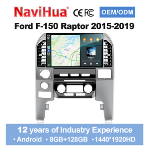 Navihua pour Ford F150 2015-2019, mise à niveau de la voiture, autoradio Android 14,6 pouces, navigation GPS, multimédia, CarPlay, lecteur DVD de divertissement - Product Image 1