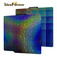 Plaque en acier pour lit chauffant Ideaformer à double face avec revêtement PEY+H1H (257x257mm 270g) pour imprimante 3D Bambu Lab X1/P1Series/A1