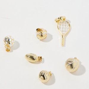 Ciondolo Creativo Sportivo a Forma di Racchetta da Tennis/Baseball in Acciaio Inossidabile, Accessorio per Calcio, Regalo per il <span class=keywords><strong>Mio</strong></span> <span class=keywords><strong>Figlio</strong></span> - Product Image 4