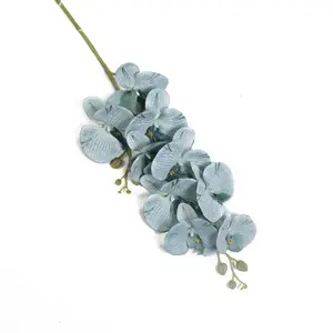 Lusiaflower Hoa Cưới Hoa Trang Trí Nhân Tạo Hoa Phong Lan Màu Tối Trang Trí Đám Cưới Trong Nhà Và Ngoài Trời