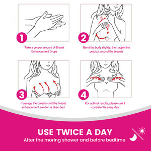 Aceite para agrandar los senos, gotas para los senos, levantamiento más grande, reafirmante, aumento de los senos, mejora el crecimiento del busto, aceite esencial para agrandar - Product Image 5