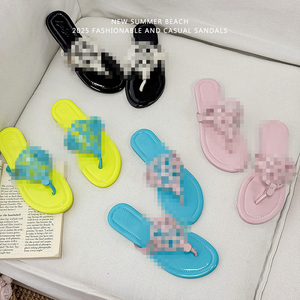 Nouveautés : Sandales plates de luxe au design tendance, chaussures décontractées d'extérieur légères et confortables en <span class=keywords><strong>cuir</strong></span> pour femmes - Product Image 6