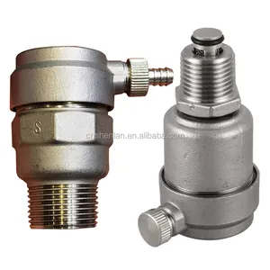 1/2" Male Thread Stainless Steel Automatic Air Pressure Vent Valve Safety Release Valve Pressure Relief Valve